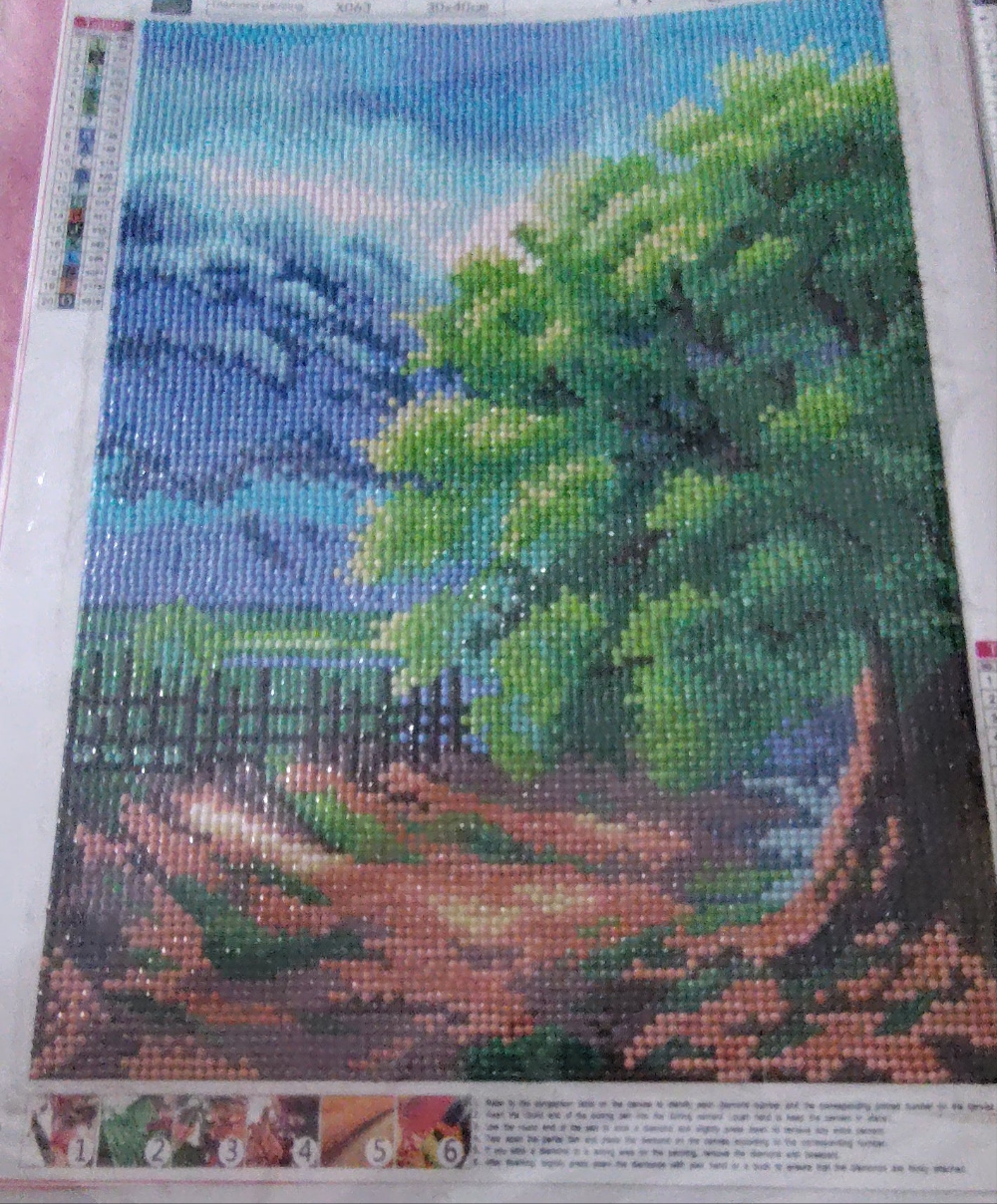 Green Tree with Blue Sky