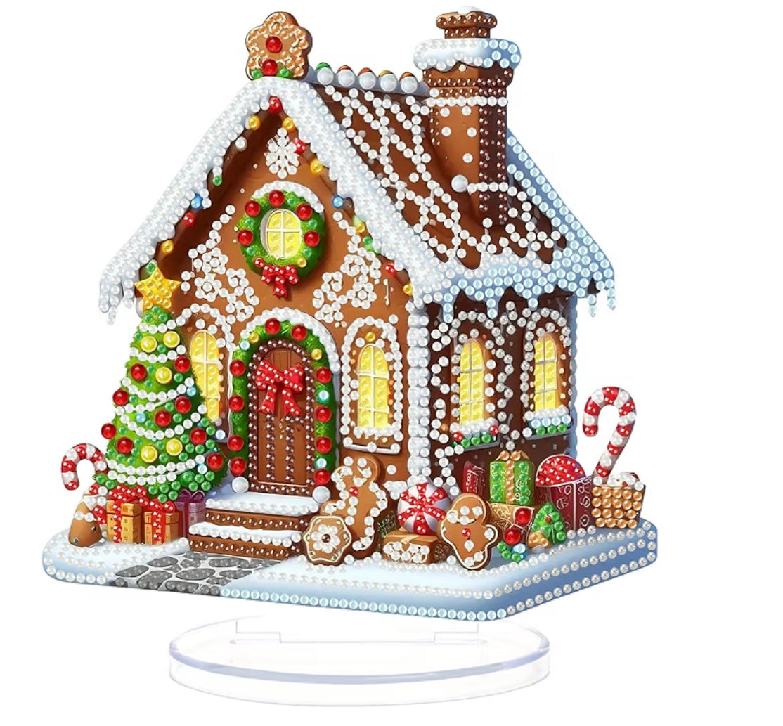 Christmas House Tabletop Decoration