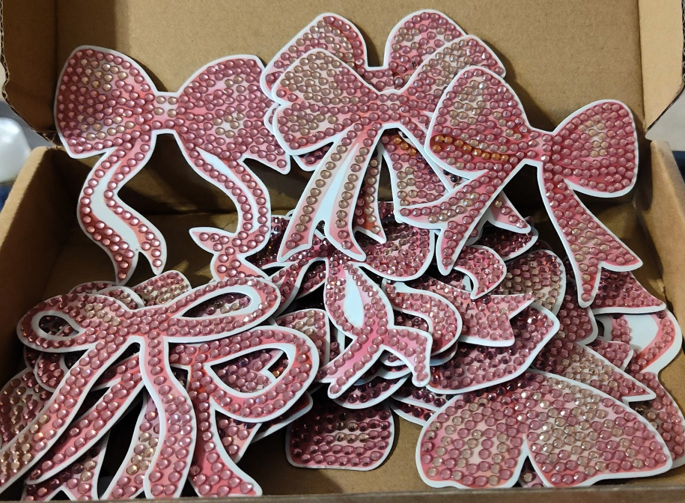Pink Bow Magnets