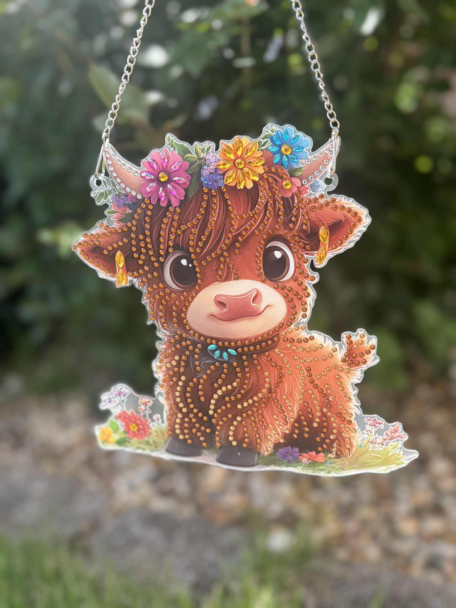 Hyland Cow Sun Catcher