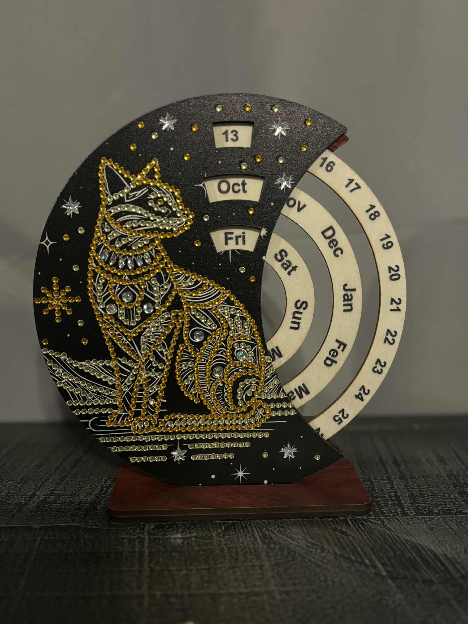 Tarot Car Perpetual Calendar
